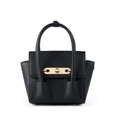Valersia Golden Lock Touch Bag | Elegance with golden details
