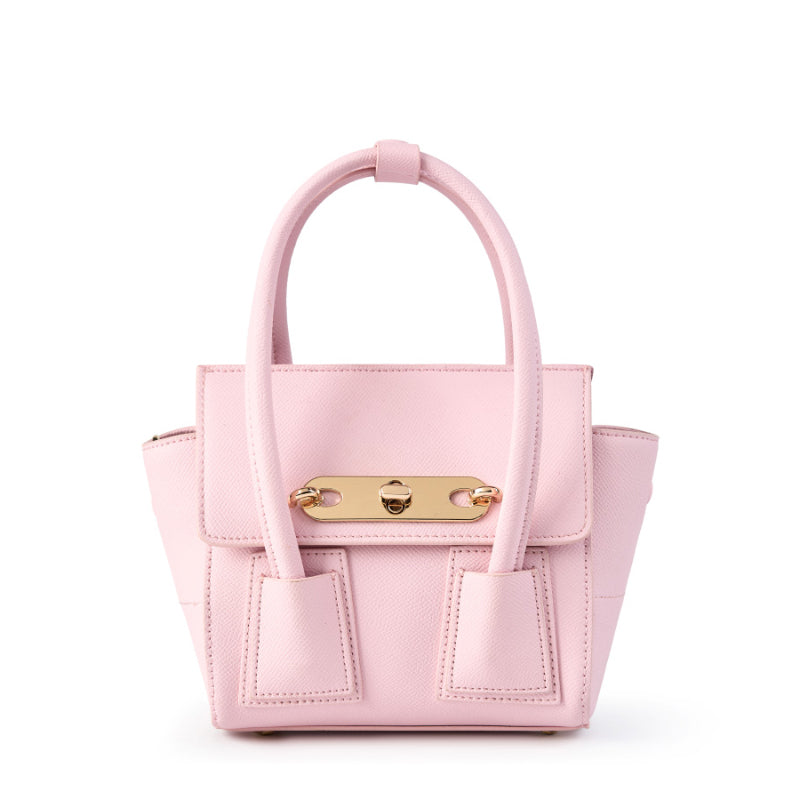 Valersia Golden Lock Touch Bag | Elegance with golden details