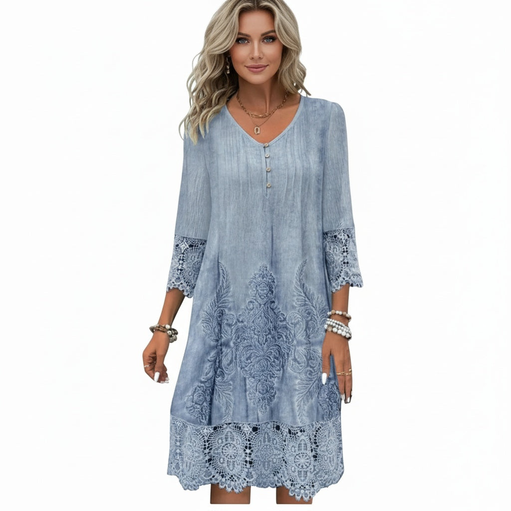 Desi | Flattering Lace Dress