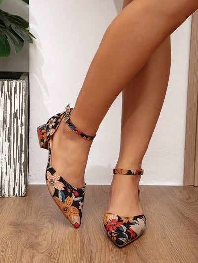 Flora | Elegant Floral Flats