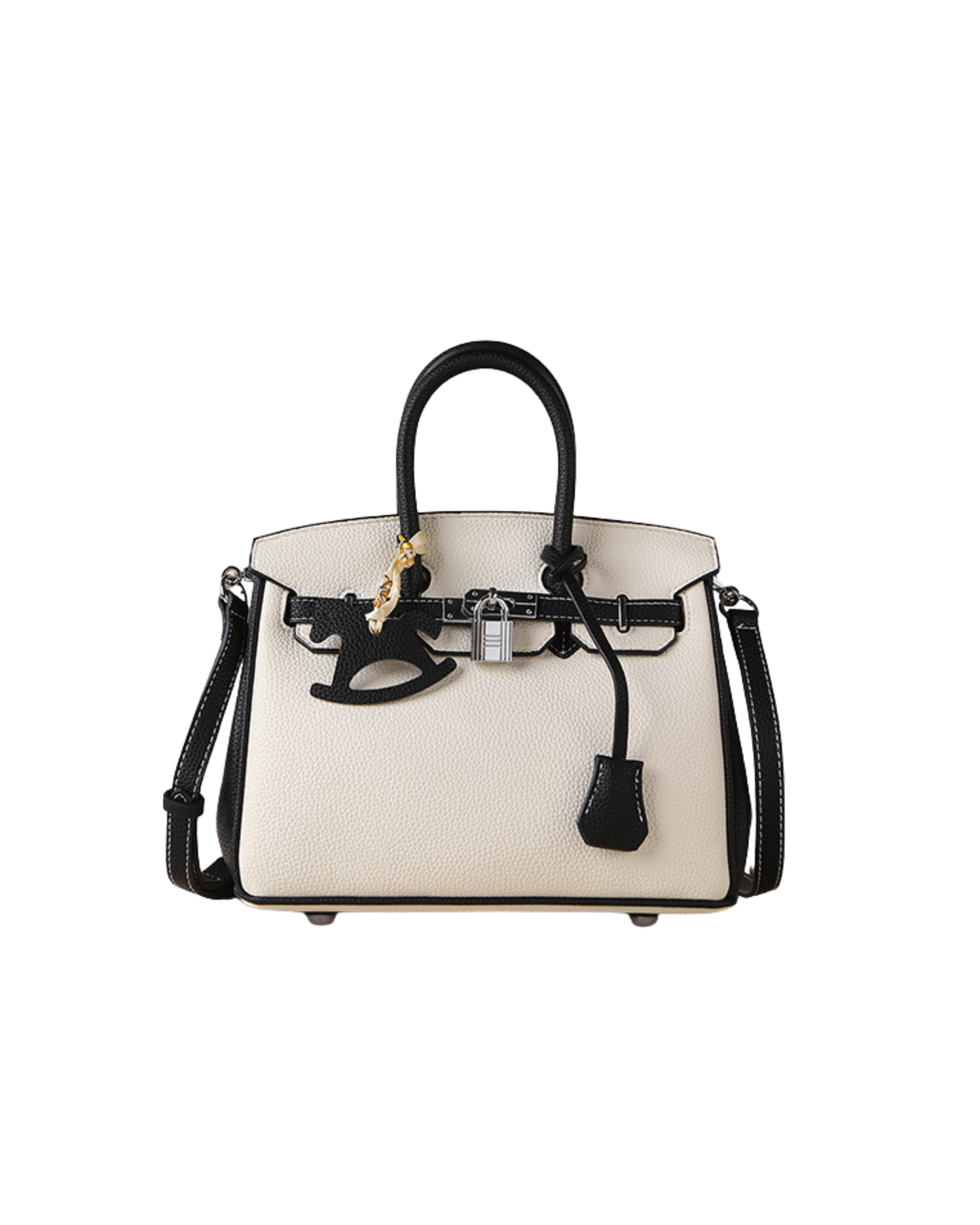 Aura Double leather bag | Modern and elegant design