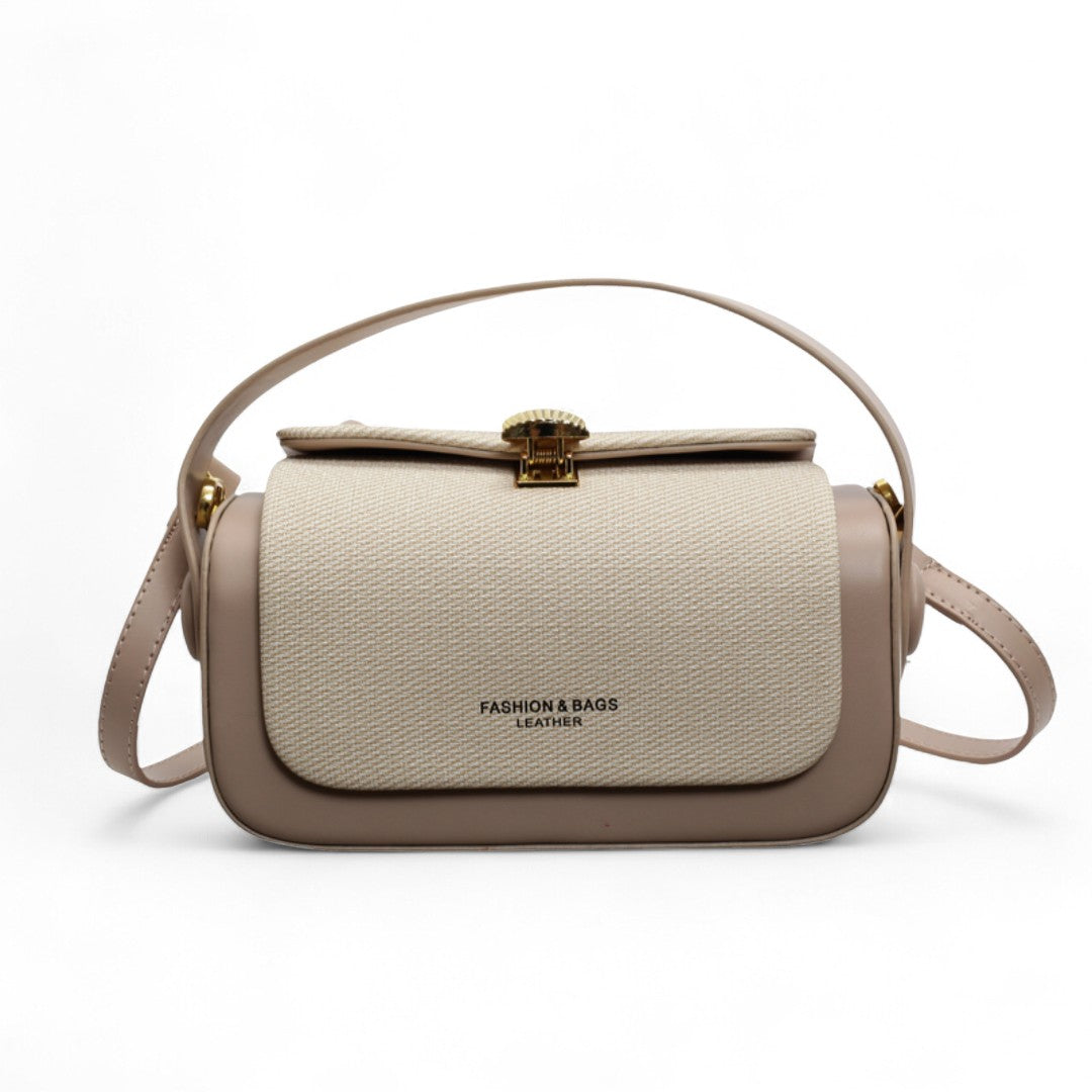 Valersia Retro II shoulder bag with coloured fabric flap | Elegant and functional design