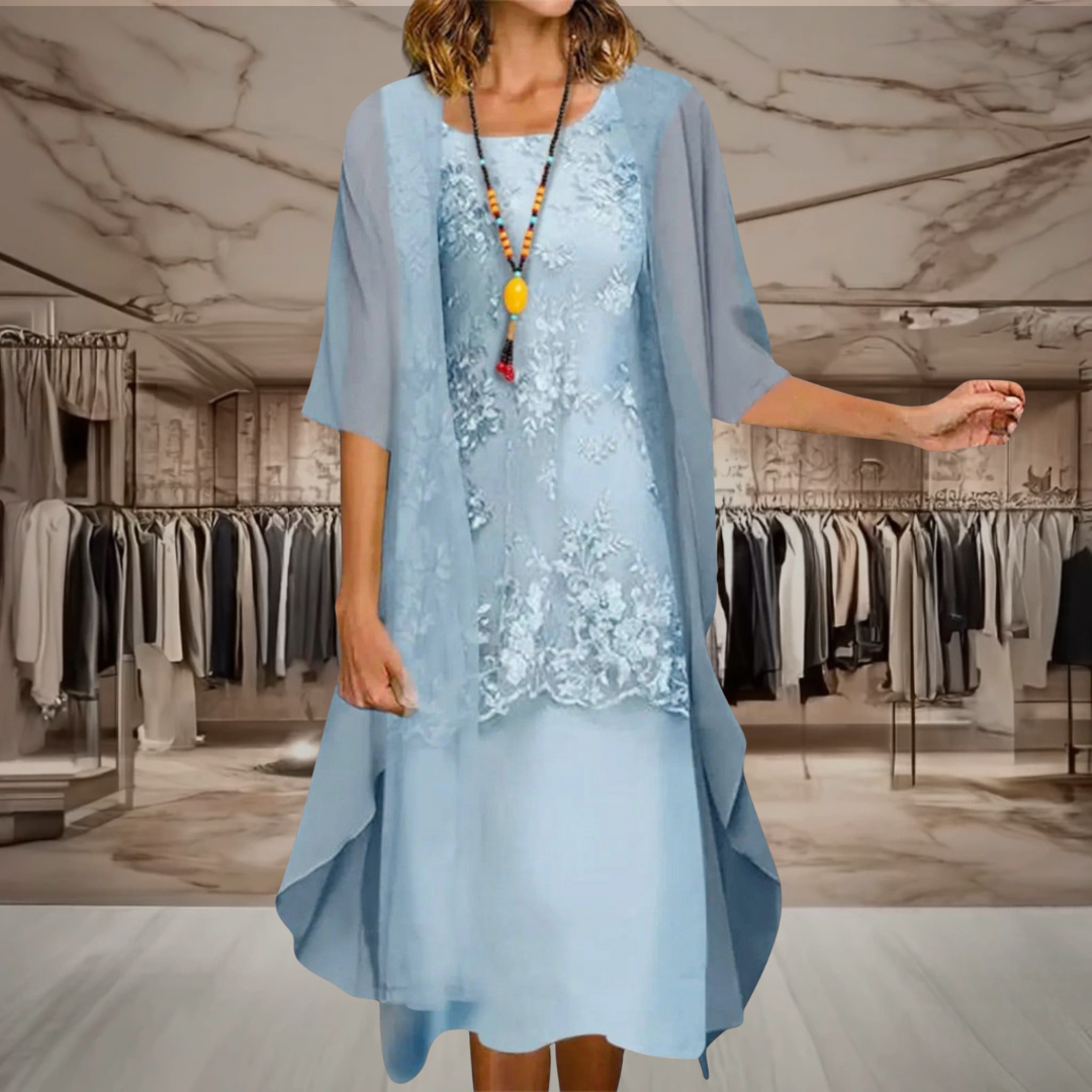 Melissa - Elegant Floral Dress