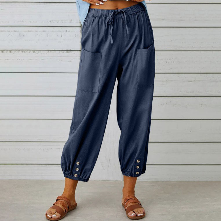 Nara | Easygoing Trousers - Soft, Breathable Comfort