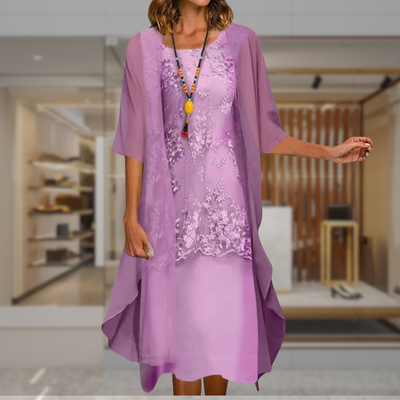 Melissa - Elegant Floral Dress