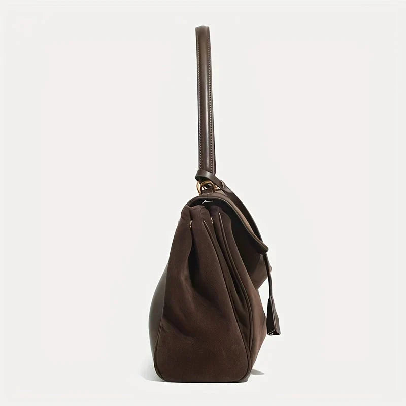 Valersia  Luxury Leather Suede Bag