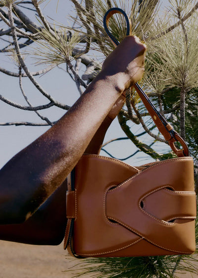 Polène Nodde Seau | Genuine Leather & Unique Elegance