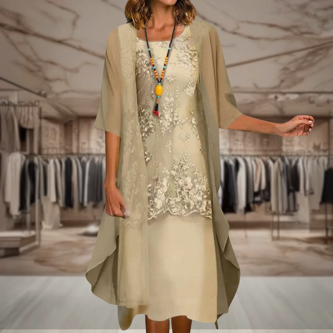Melissa - Elegant Floral Dress