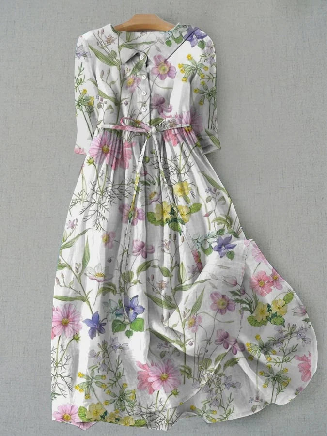 Zara | Breezy Floral Summer Dress