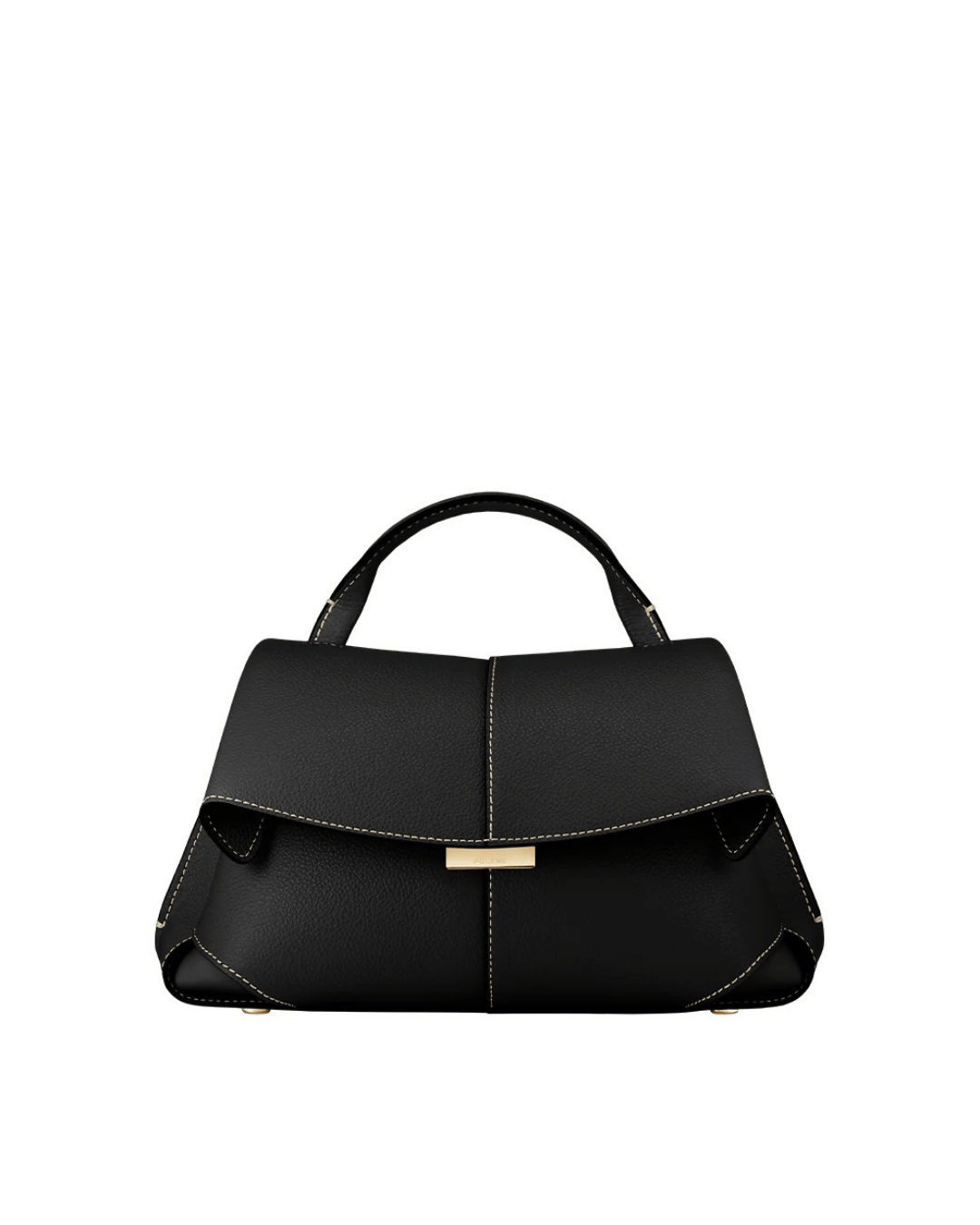 Valersia Handbag and Shoulder Bag with Flap Polène Mokki Belle | Elegant and Versatile