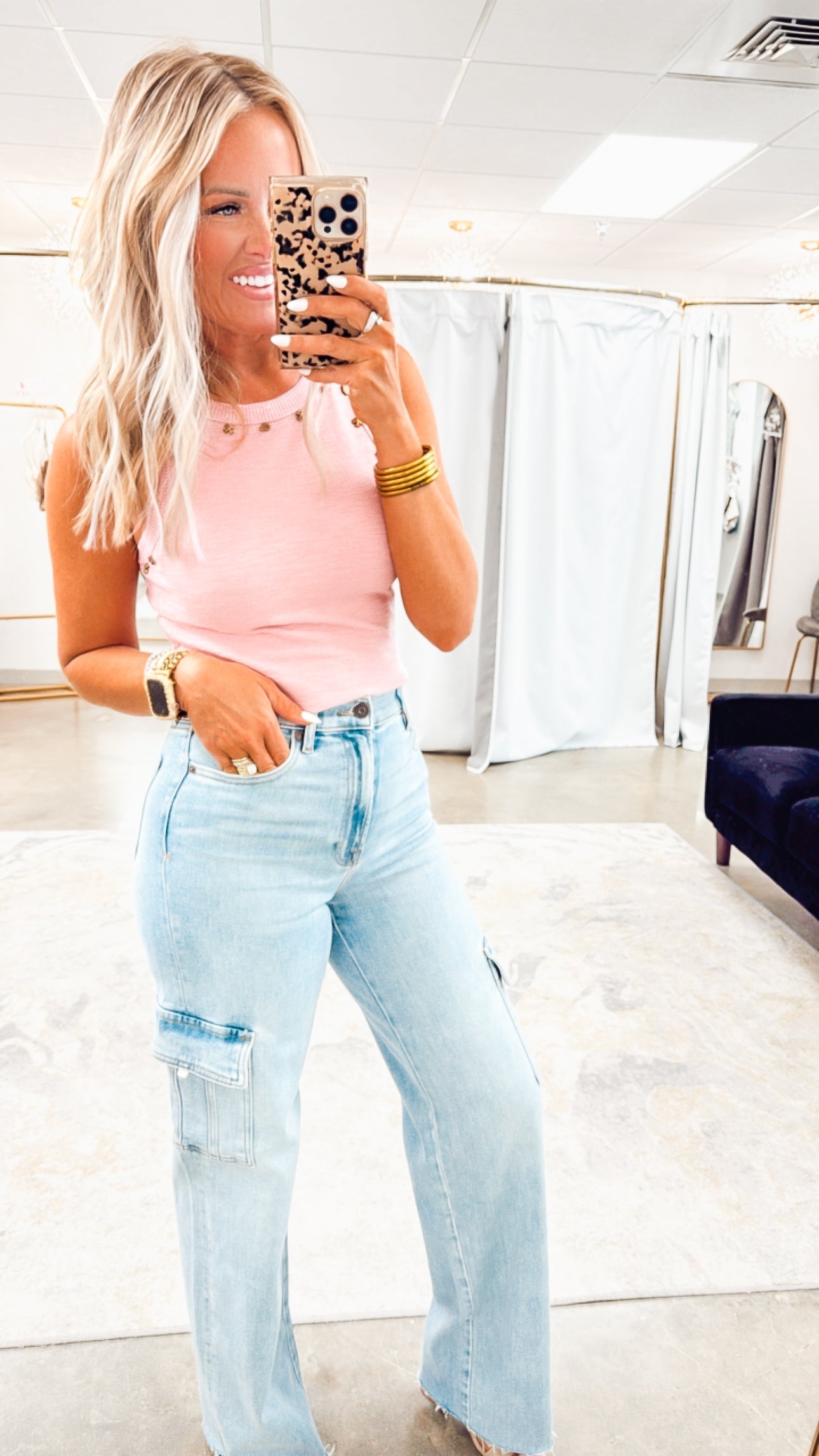 The Mila Cargo Jean