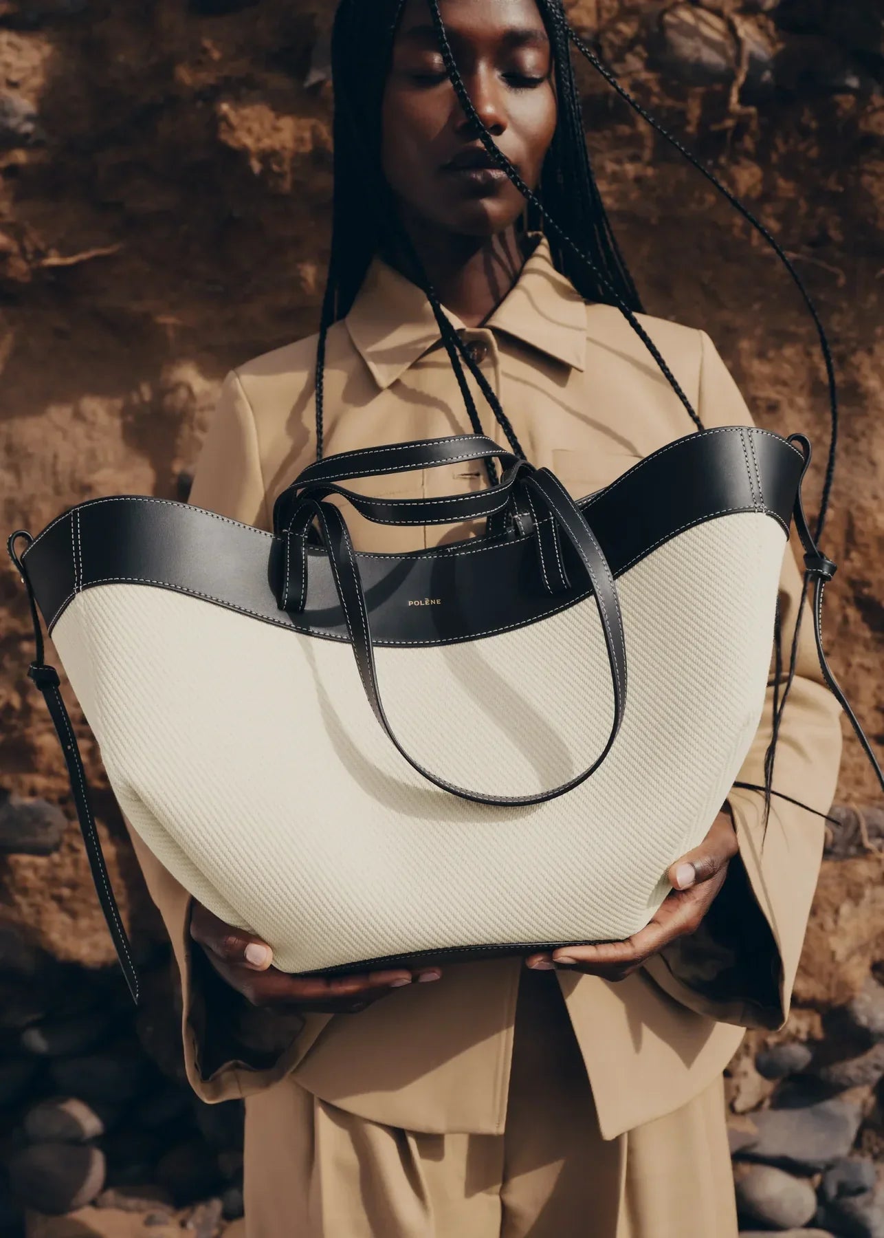 Valersia Polène bag in genuine leather | Elegant and spacious design