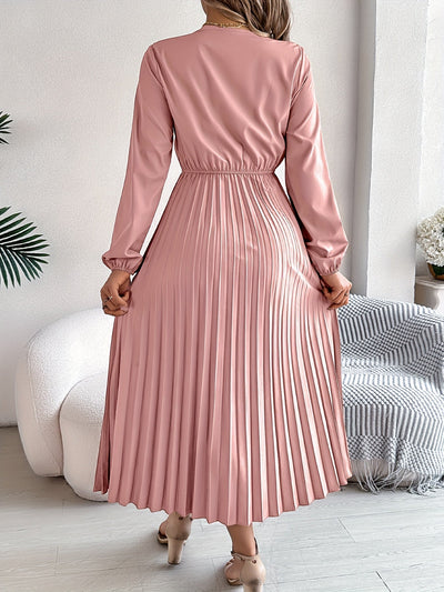 Rosalind Quinn | Lace V-Neck A-Line Dress