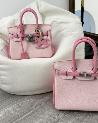 Aura Double leather bag | Modern and elegant design