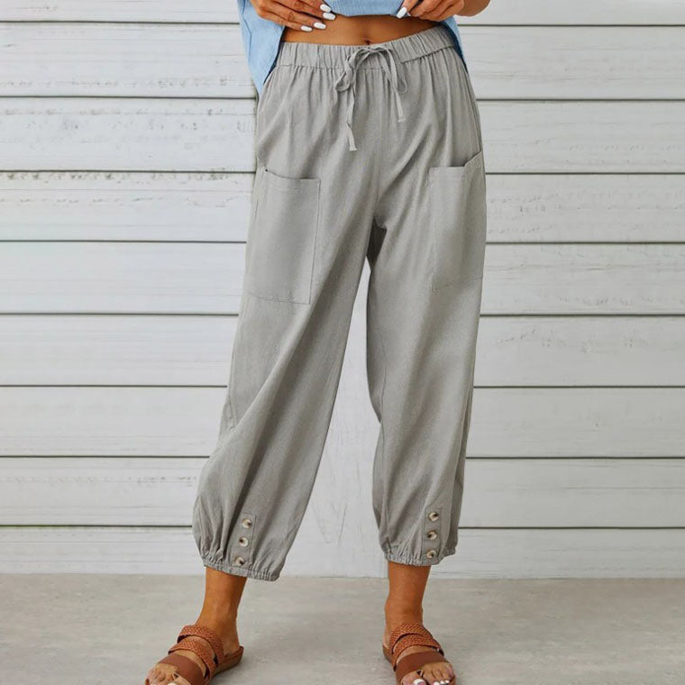 Nara | Easygoing Trousers - Soft, Breathable Comfort
