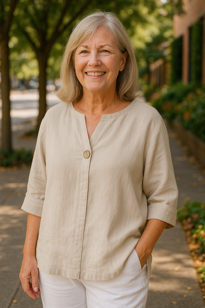 Simone Blouse - Light and Flattering, Designed for Real Women