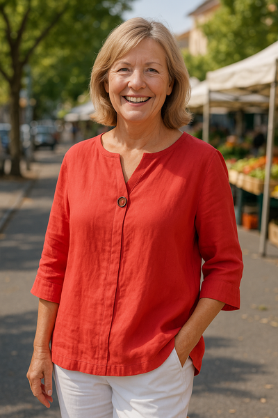 Simone Blouse - Light and Flattering, Designed for Real Women