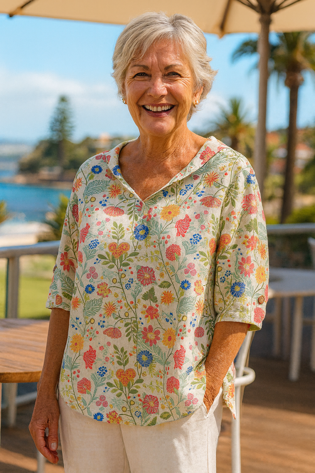 Maristelle | Bloom Blouse – Effortless Style, Comfortable Fit