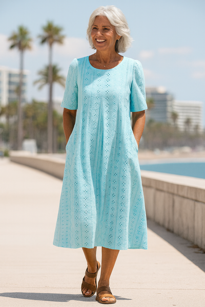 Meliora | Timeless Midi Dress – Effortless Elegance and Flattering Comfort for Everyday Wear