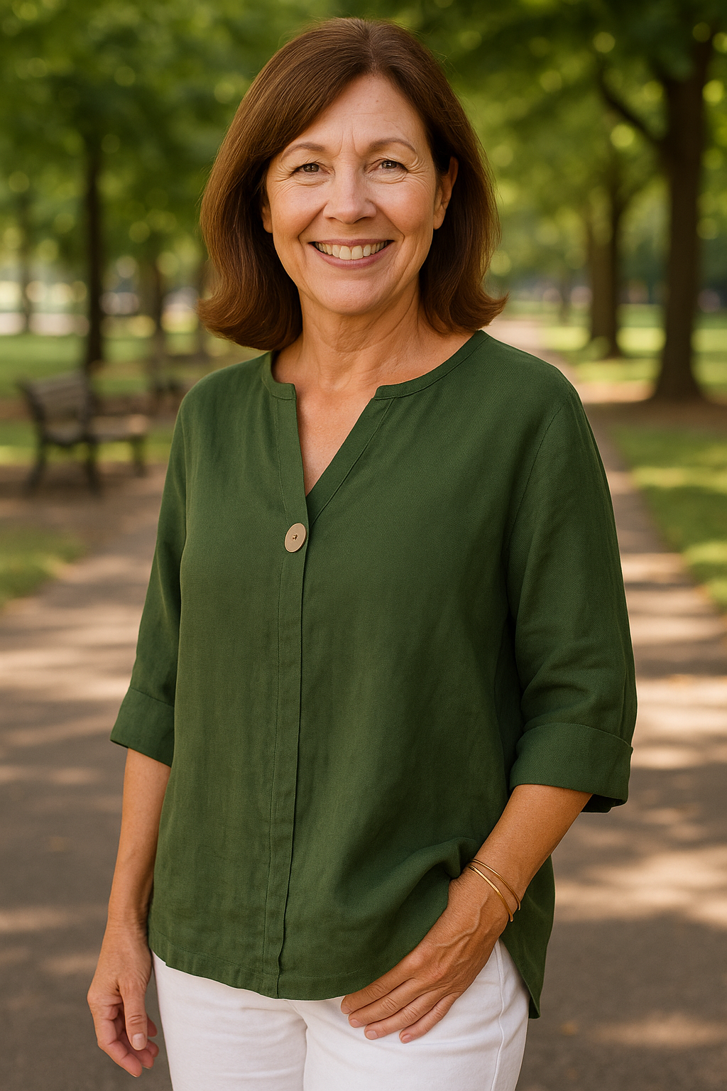 Simone Blouse - Light and Flattering, Designed for Real Women