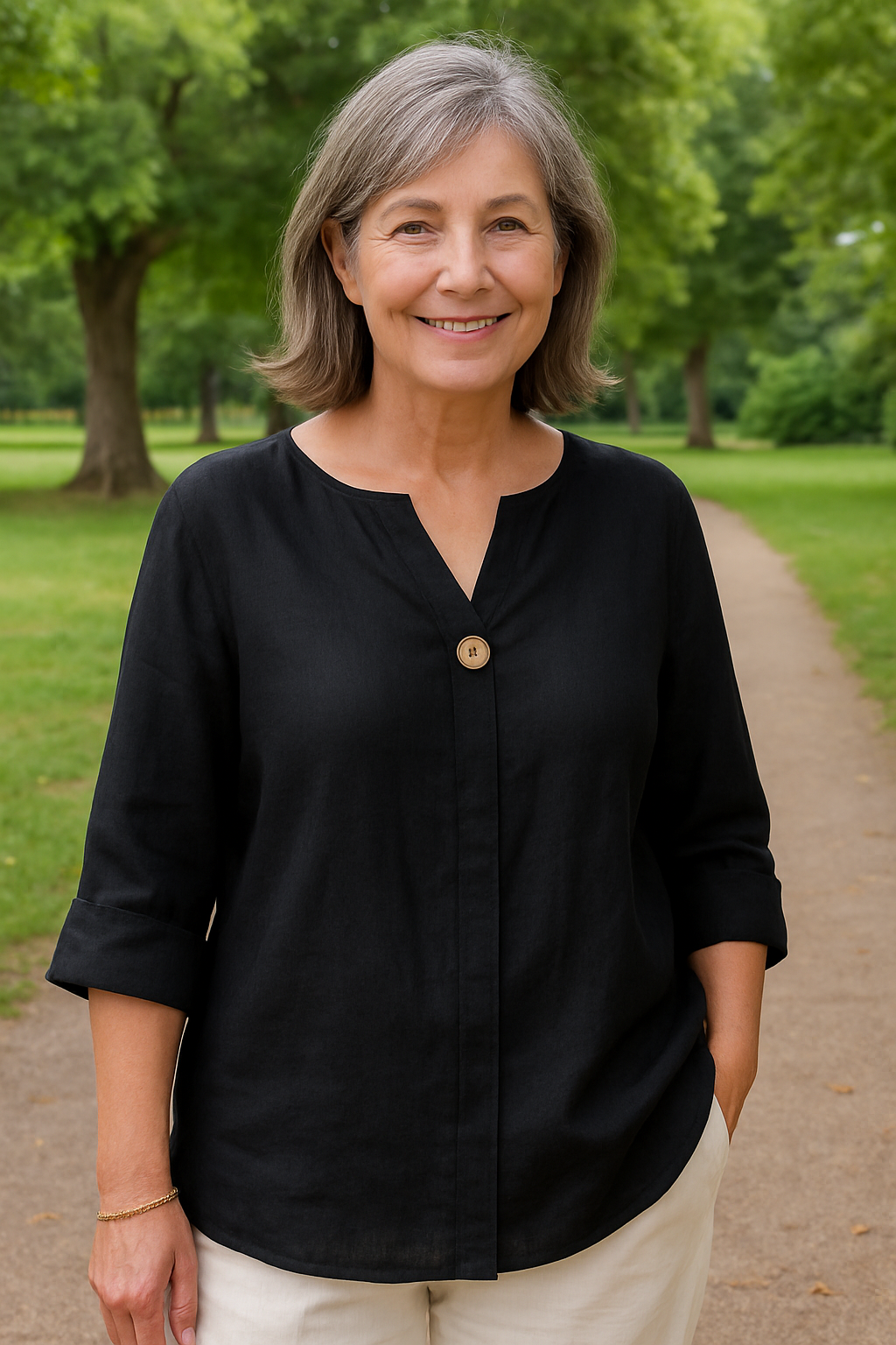 Simone Blouse - Light and Flattering, Designed for Real Women