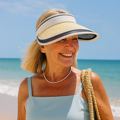 SunShield | UV Protection Visor Hat