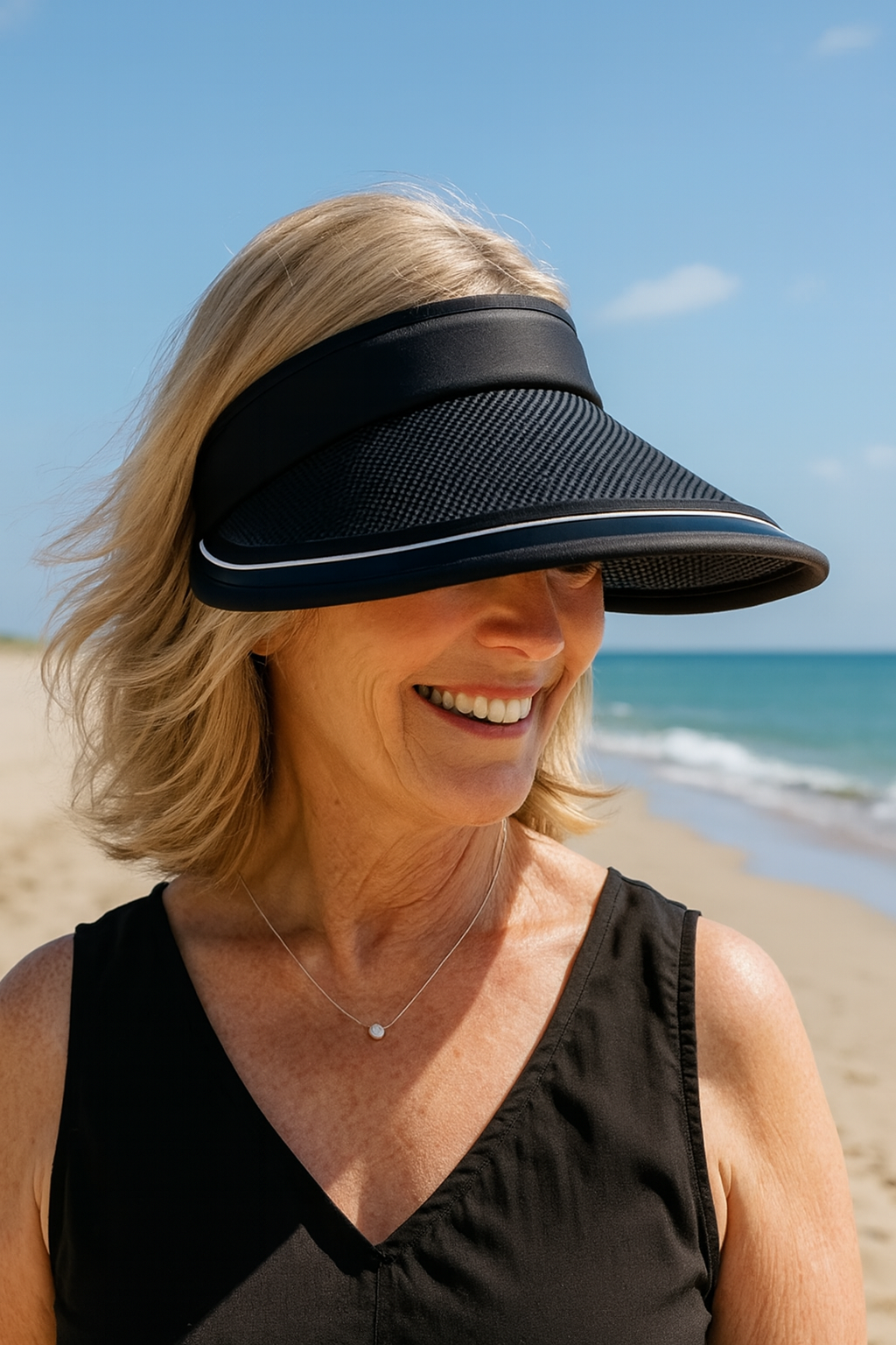SunShield | UV Protection Visor Hat