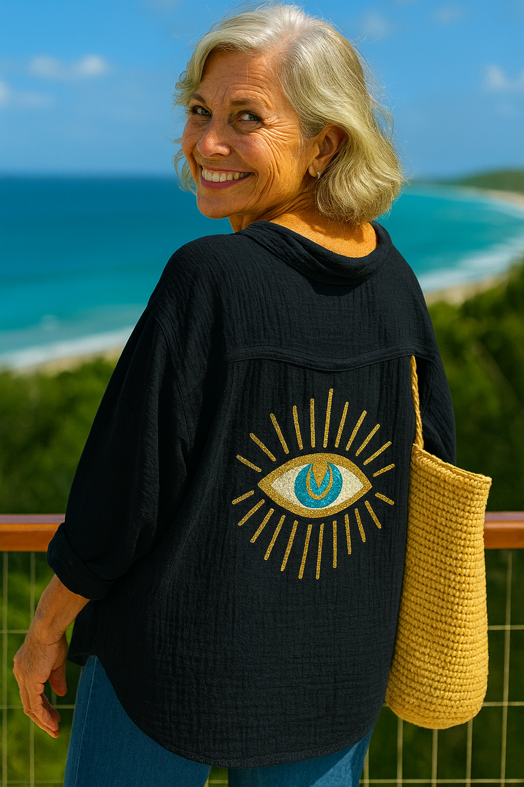 Harley Effortless Elegance Blouse - Statement Piece