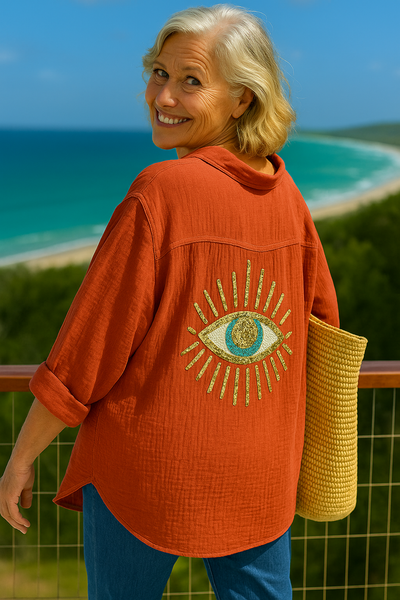 Harley Effortless Elegance Blouse - Statement Piece