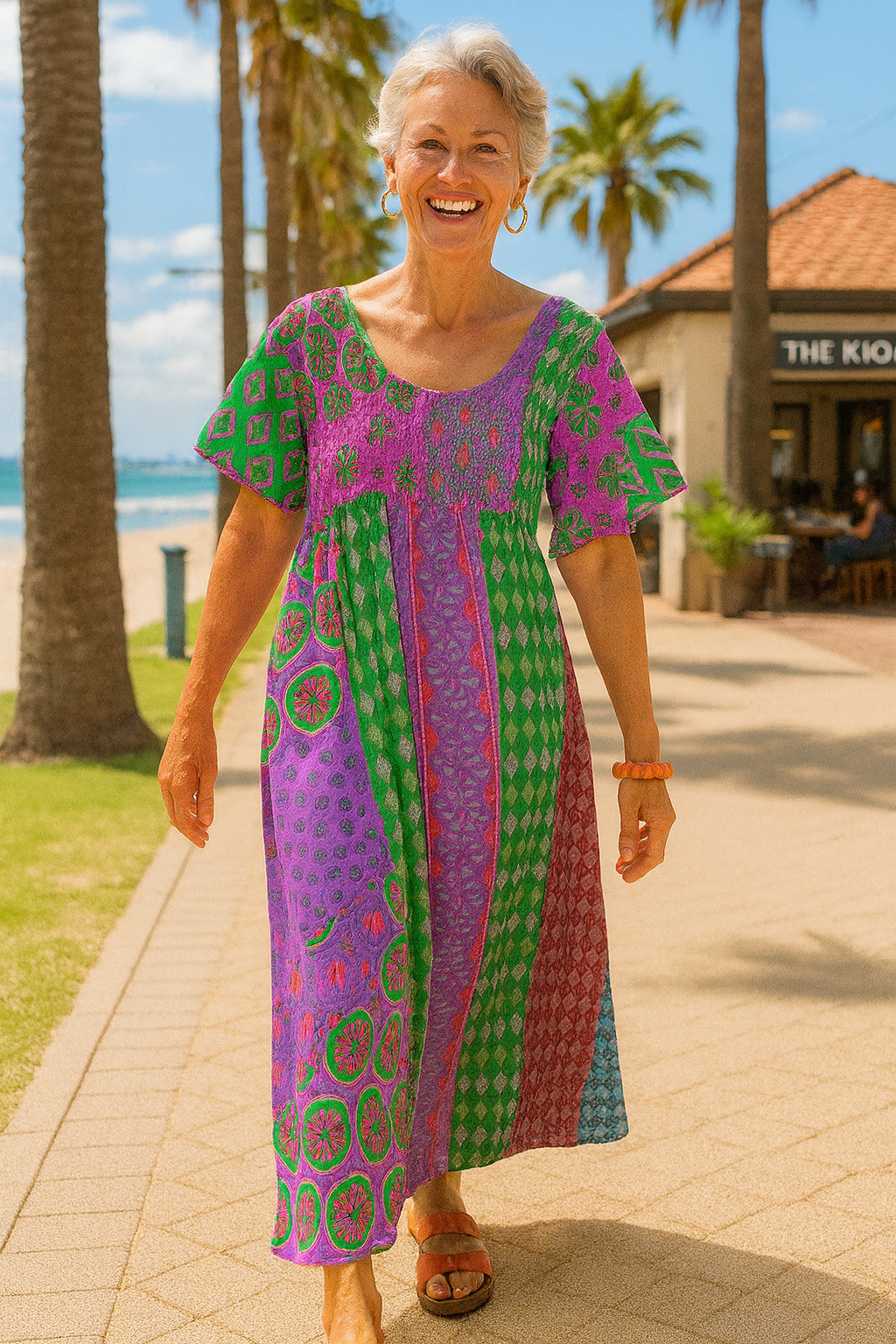 Althea | Everyday Comfort Maxi Dress – Effortlessly Flattering Style