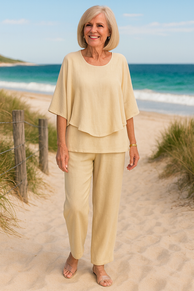 Rosalind | Elegant Two-Piece Ensemble – Seamless Style, Enduring Comfort