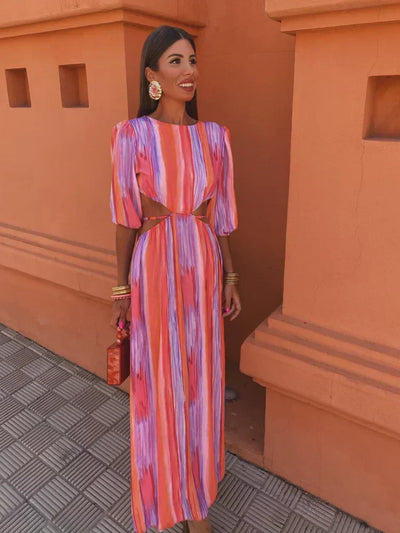 SOLA | Elegant Dress with Open Back