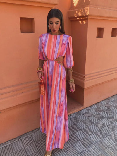 SOLA | Elegant Dress with Open Back