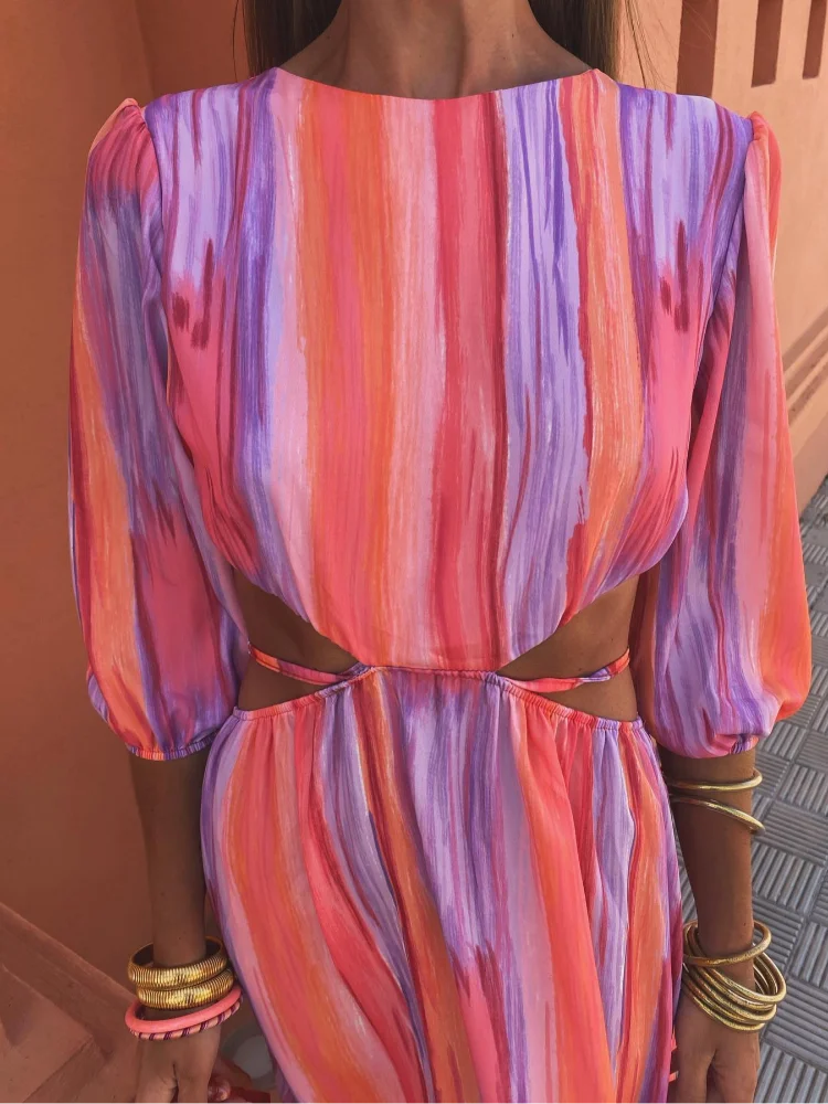 SOLA | Elegant Dress with Open Back