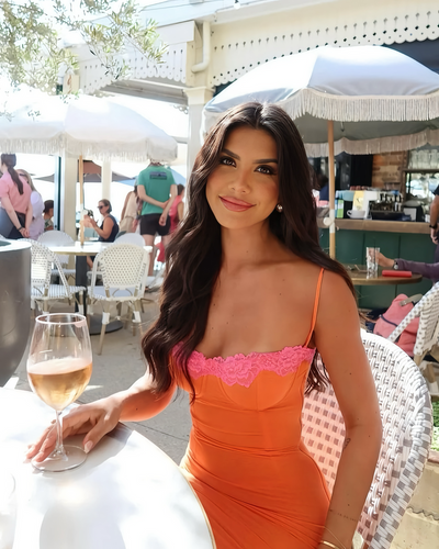 Delilah | Lace Detail Dress