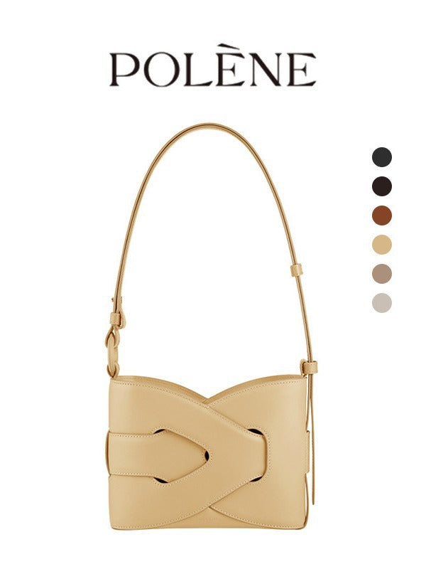 Polène Nodde Seau | Genuine Leather & Unique Elegance