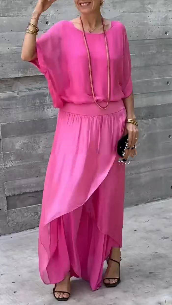 Avielle | Effortless Elegance Two-Piece Flow Set – Everyday Comfort Redefined