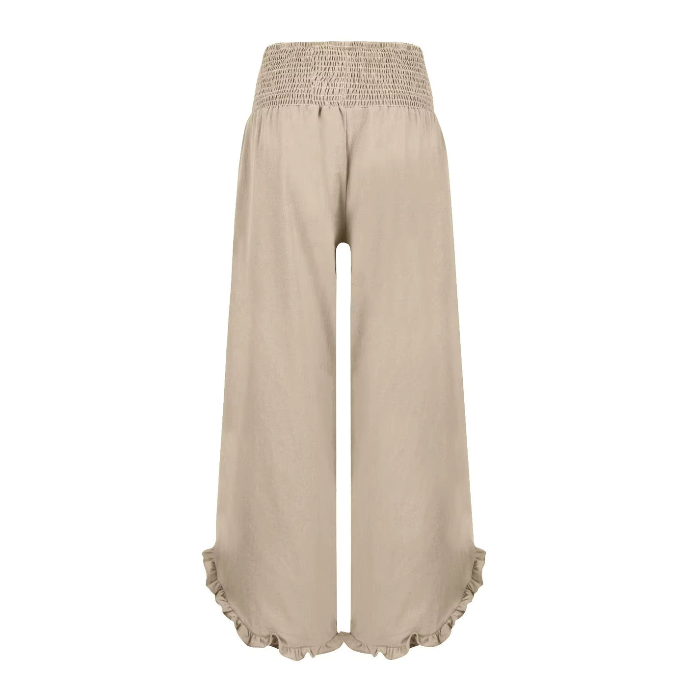 Tavina | Relaxed Cotton-Linen Trousers