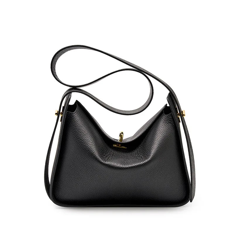Valersia Lychee Carré Shoulder Bag | Modern and Functional Design