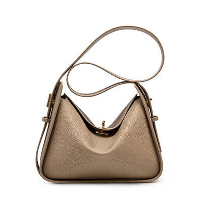 Valersia Lychee Carré Shoulder Bag | Modern and Functional Design
