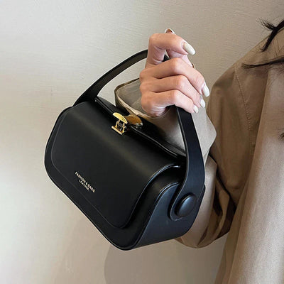 Valersia Handbag and shoulder bag with minimalist retro buckle | Elegant and versatile design