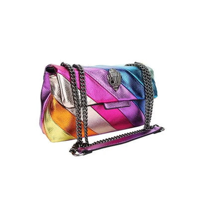 Valersia Rainbow Style Chain Bag | Lively, modern and fashionable pattern