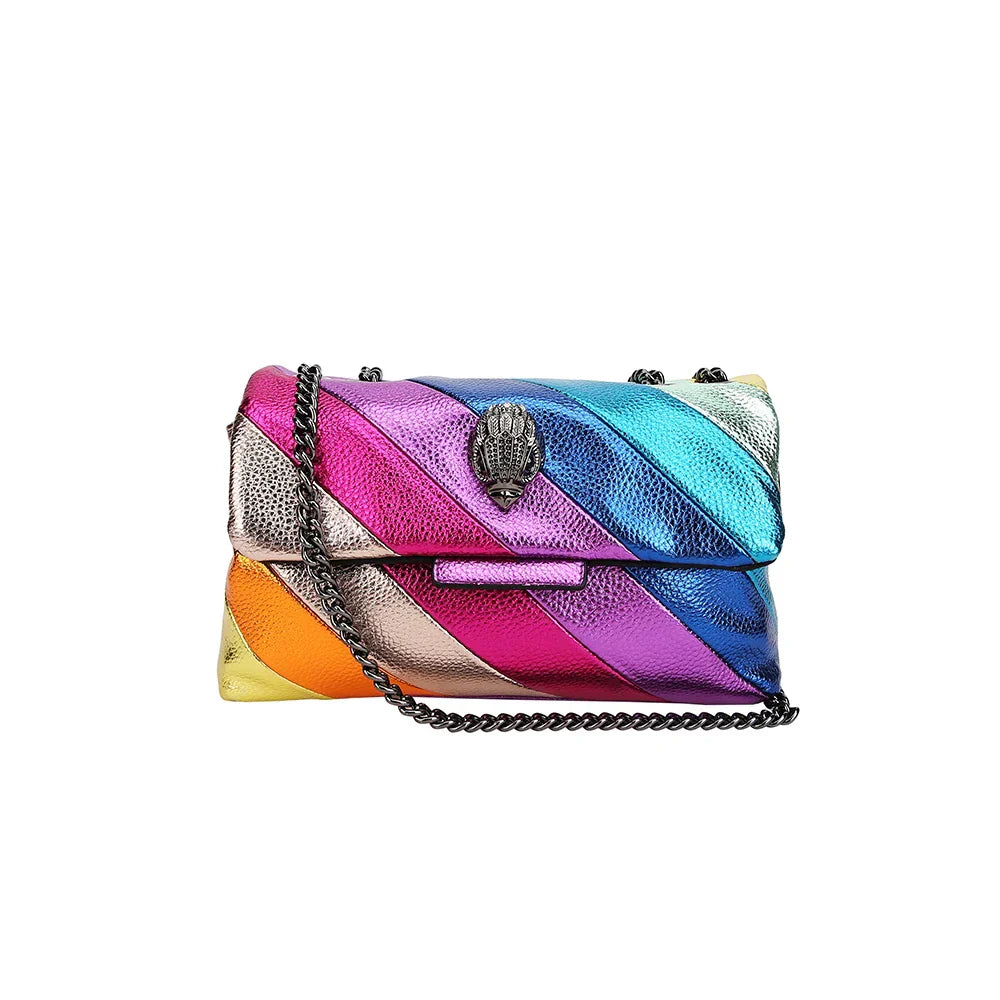 Valersia Rainbow Style Chain Bag | Lively, modern and fashionable pattern