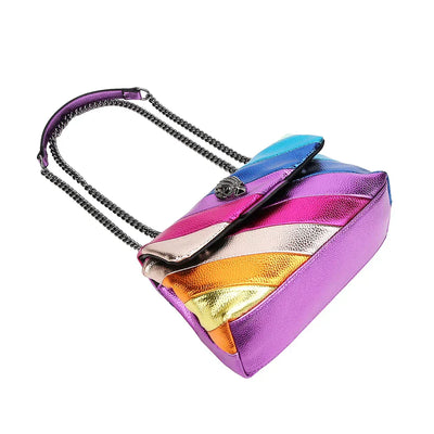 Valersia Rainbow Style Chain Bag | Lively, modern and fashionable pattern