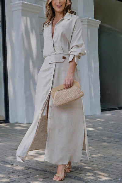 Valéria | Maxi dress with V-neck