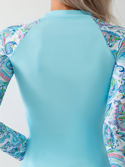 AquaGrace Tankini Set – Sun-Safe Style and All-Day Comfort