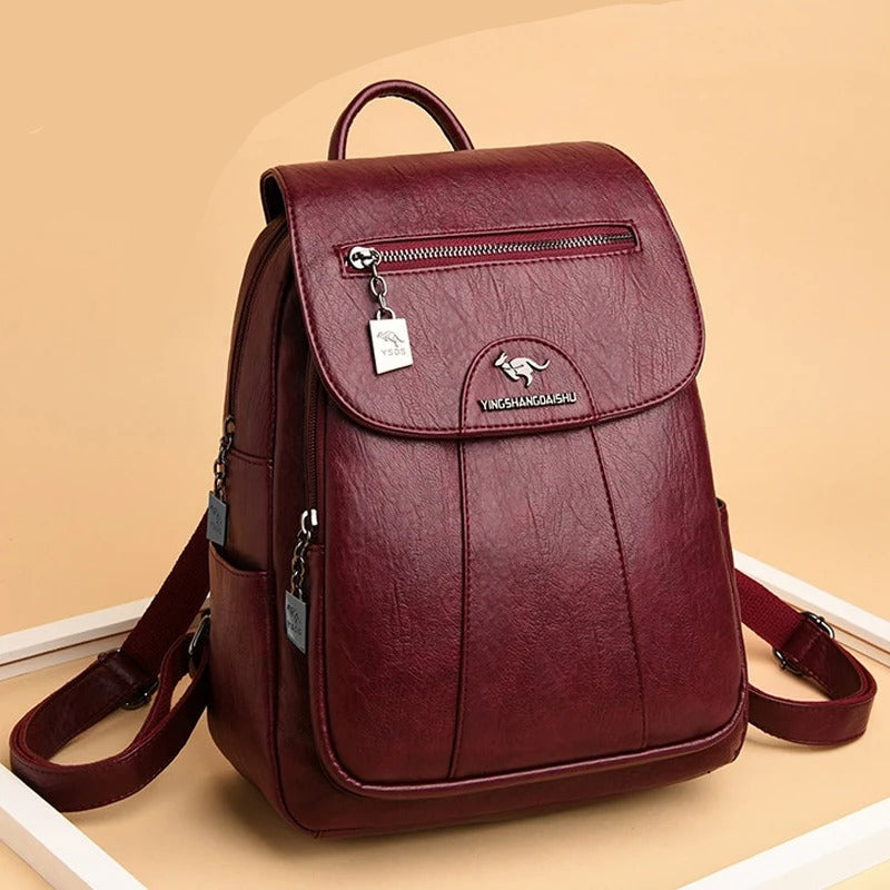 Valersia Genuine leather backpack | Elegant design and spacious