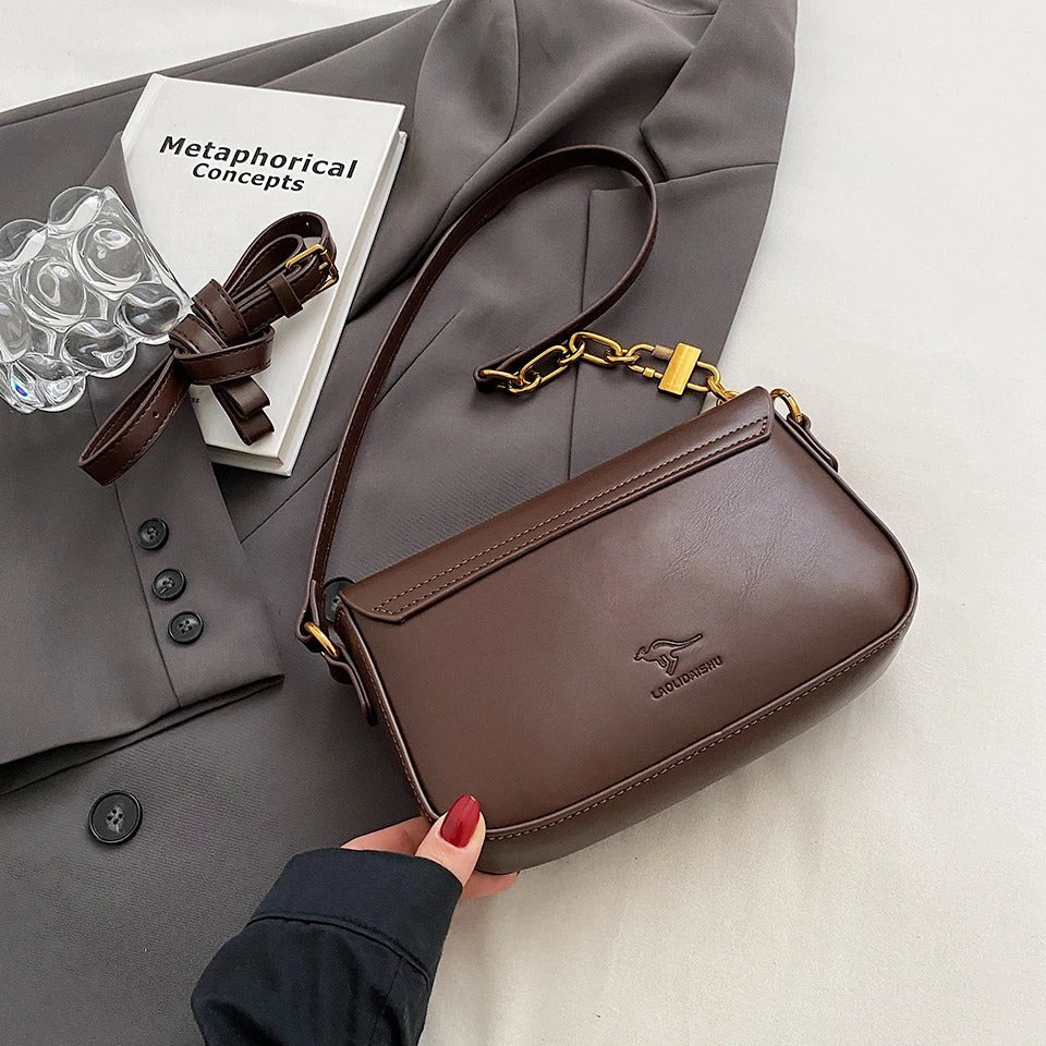 Valersia Luxury leather shoulder bag | Elegant and timeless design