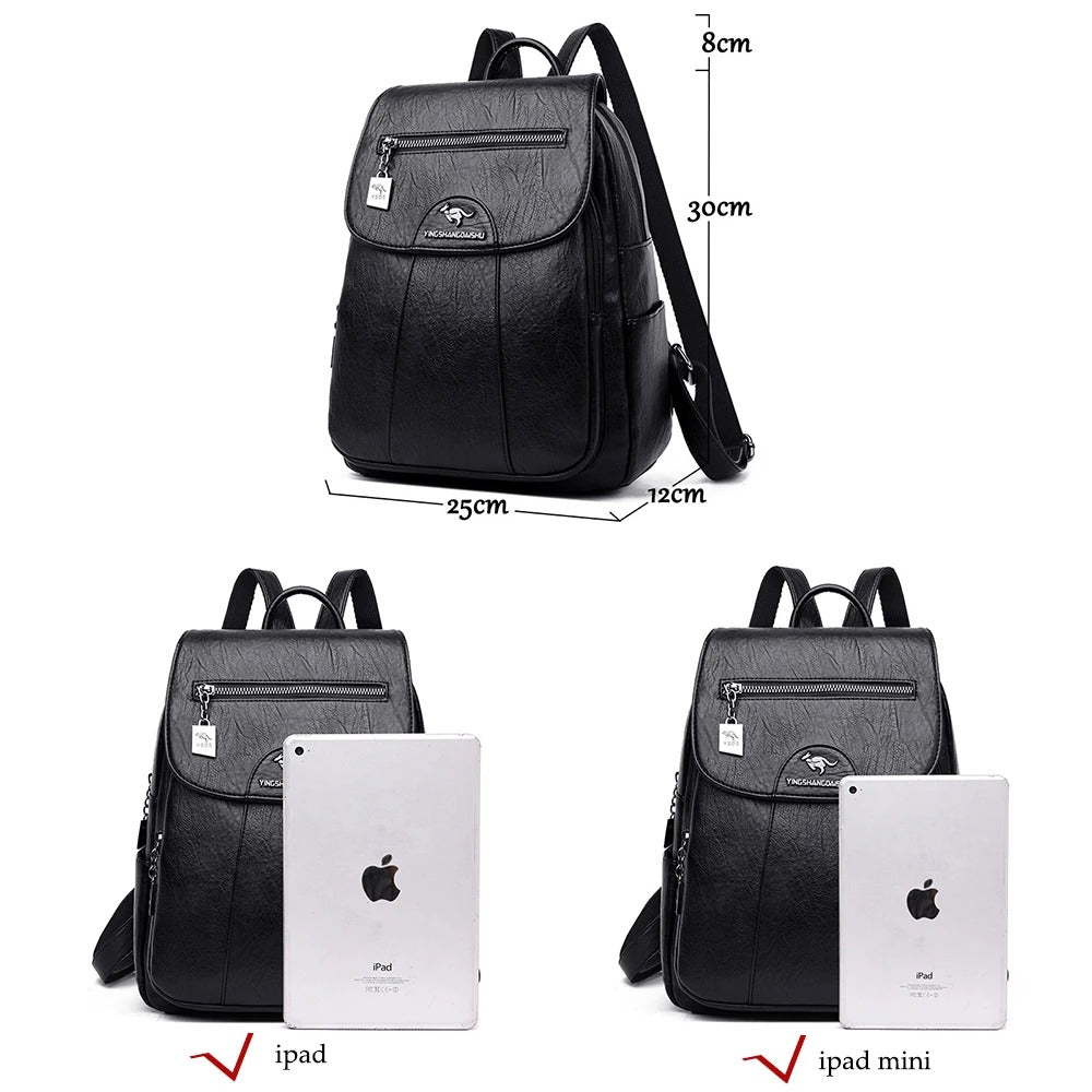 Valersia Genuine leather backpack | Elegant design and spacious