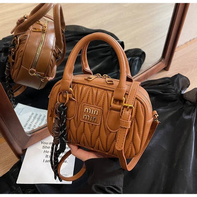 Valersia Mio Matelassé Napa leather bag | The iconic accessory for the modern woman